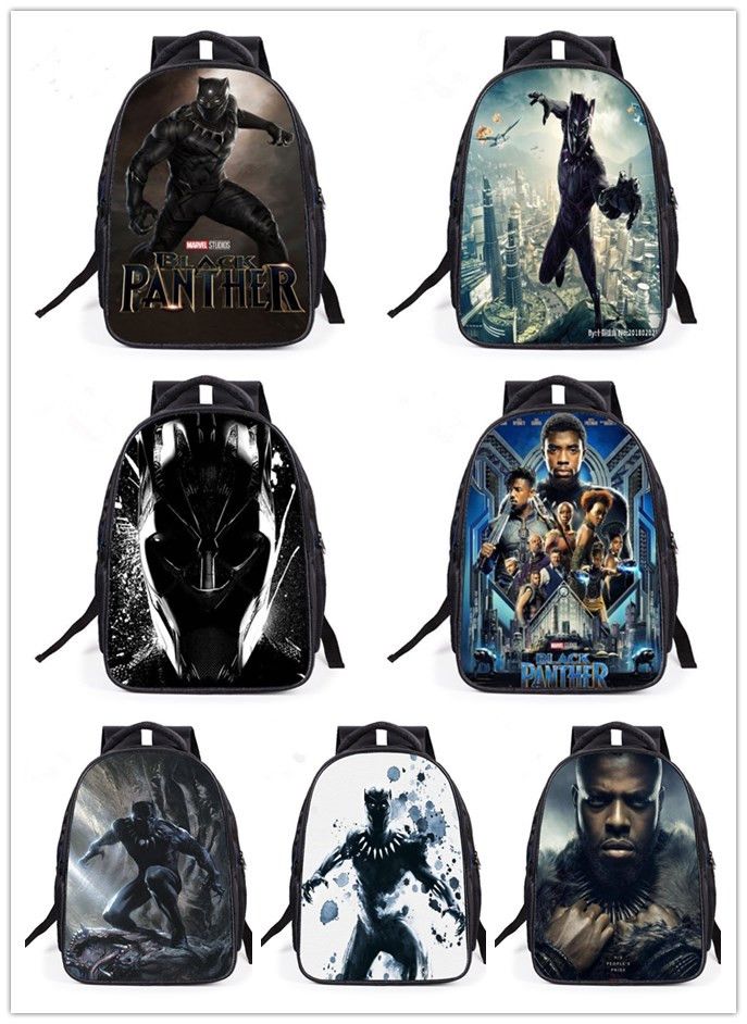 black panther school bag
