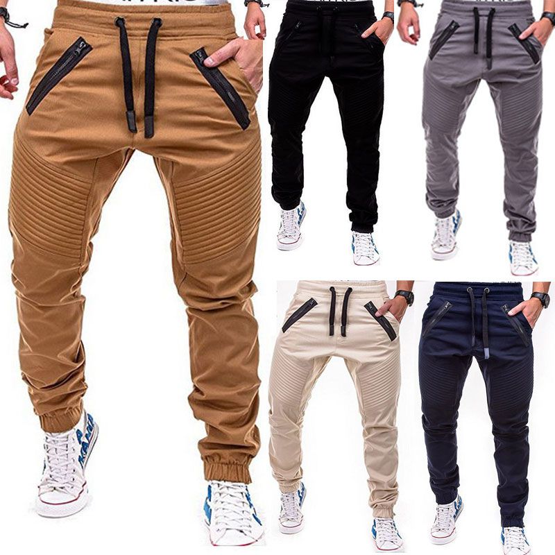 jogger with zipper