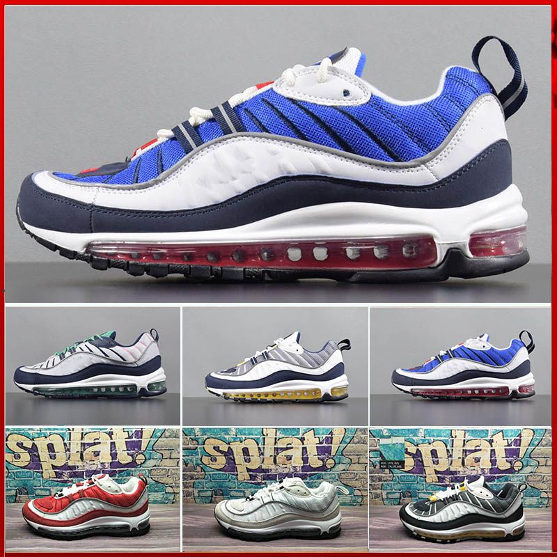 air max 98 rouge bleu blanc