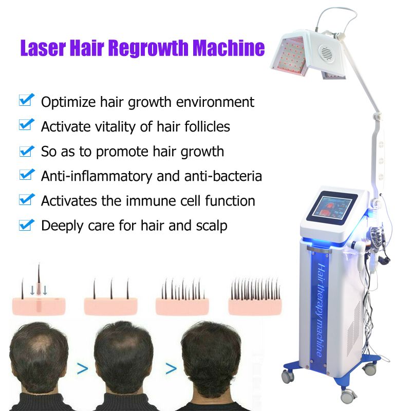 High Quality!650nm Hair Growth Machine Beauty Hair Loss Treatment Hair
