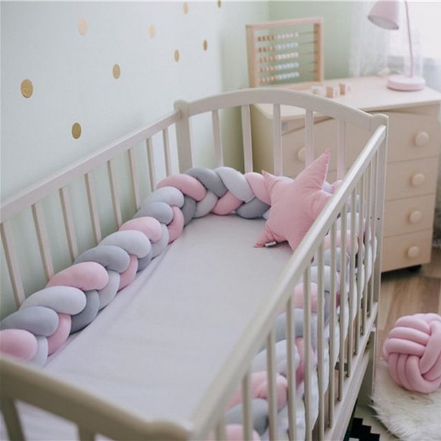 braided crib bumper safe