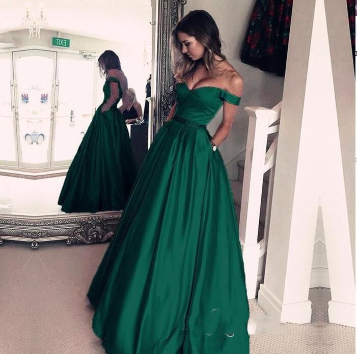 Dark Green Cocktail Dress