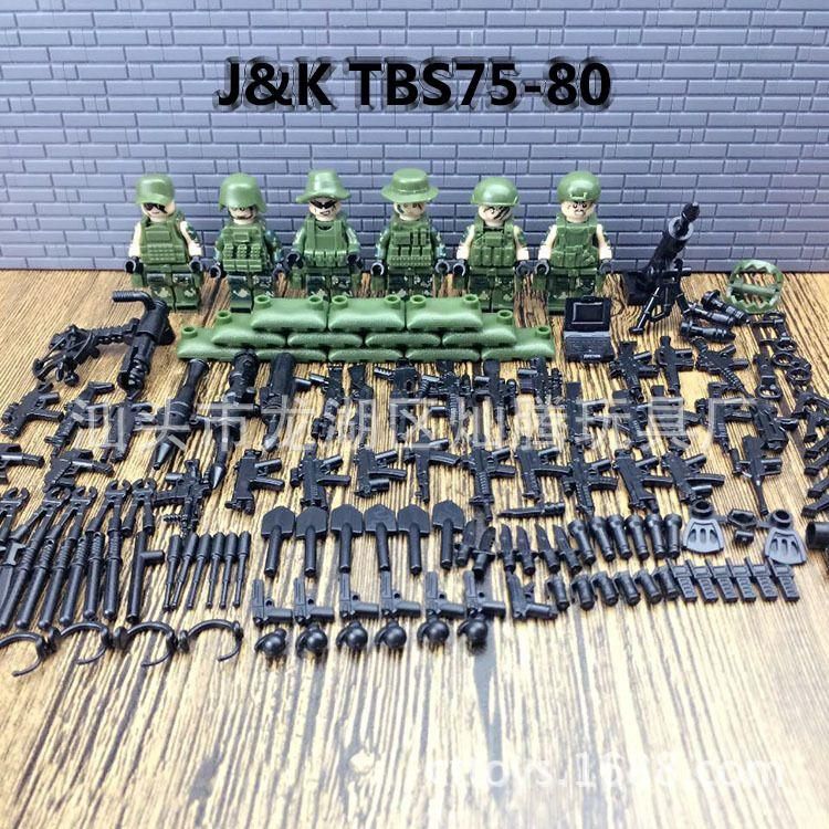 2017 New 6pcs Modern Military Armed Forces Swat Jungle Maze Mini Sences Building Blocks Children Toys Gift Compatible With Lg - roblox game where you build mini army