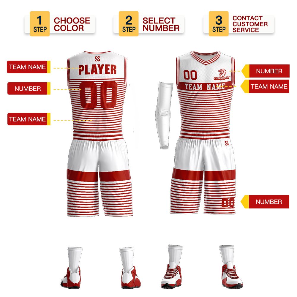 2020 New Men Basketball Jerseys Set Uniforms Sports Clothing Mens