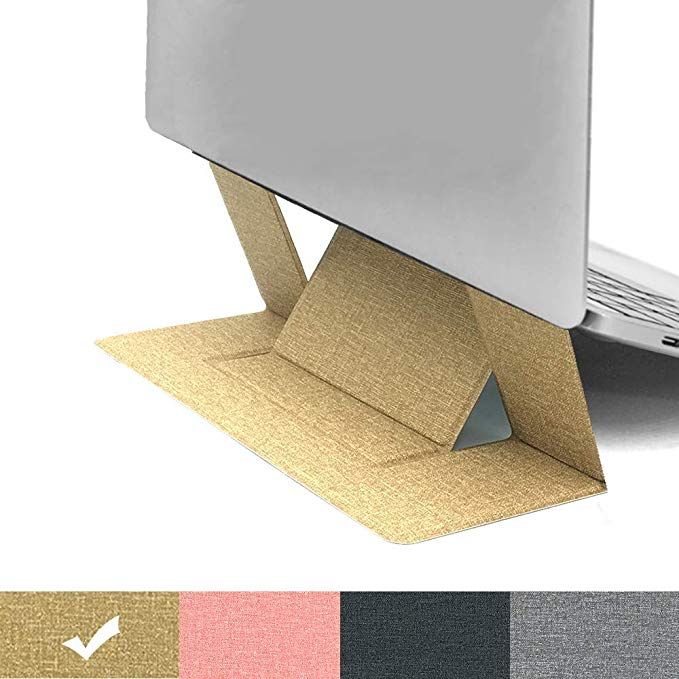 2019 Laptop Stand Invisible Lightweight Computer Portable 2019 Laptop Stand Invisible Lightweight Computer Portable Foldable Holder Fit For Macbook Air Pro Ipad Notebook And Tablet From Bluetoothearphone