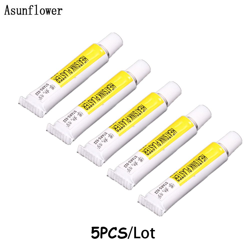 Heatsink Thermal Grease Paste Compound Silicon Scraper Cpu Silicone Adhesive Cooling Strong Compound Glue For Heat Sink Stick