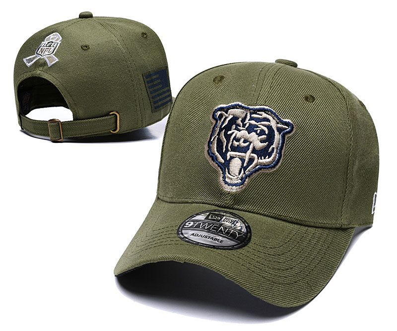 chicago bears salute to service hat 2018