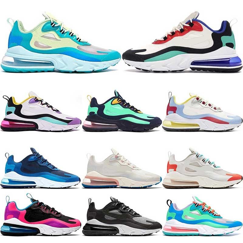 nike Air Max 270 React New air reacciona a los hombres con zapatillas deportivas de alta calidad triple negro blanco gris moda para hombre zapatillas nike Air Max 270 React New air reacciona a los hombres con zapatillas deportivas de alta calidad triple negro blanco gris moda para hombre zapatillas