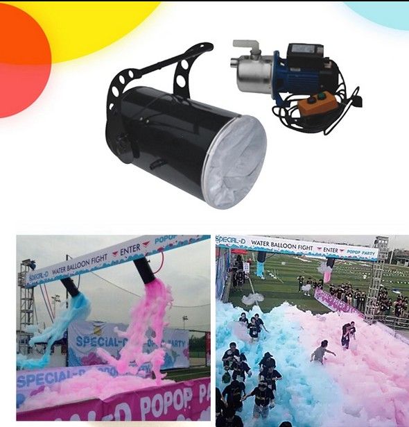 2021 1200W Hanging Foam Machine Manual Control Huge Volum Foam Machine In Carnival Wedding Party