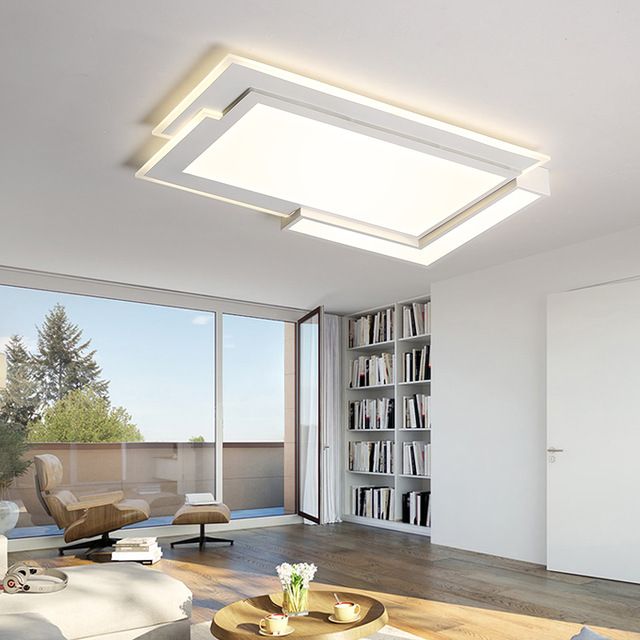 Großhandel JESS Acryl Moderne Deckenleuchten Für Wohnzimmer ... Großhandel JESS Acryl Moderne Deckenleuchten Für Wohnzimmer ...