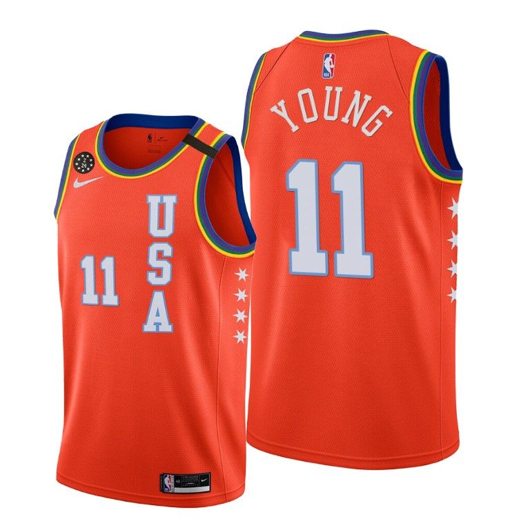 trae young throwback jersey