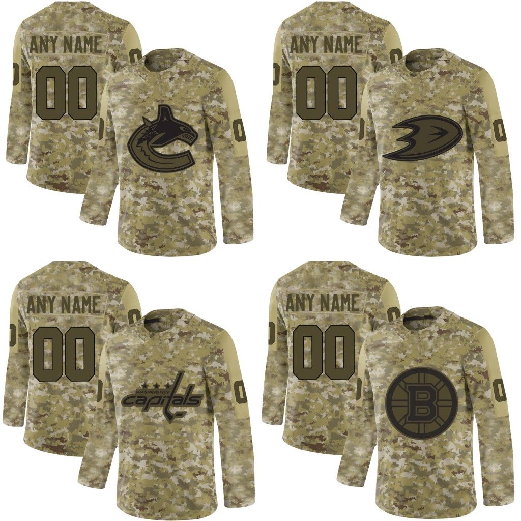 anaheim ducks military jersey