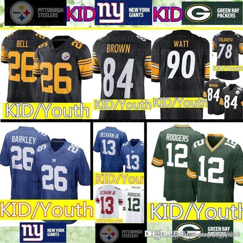 aaron rodgers jersey for kids