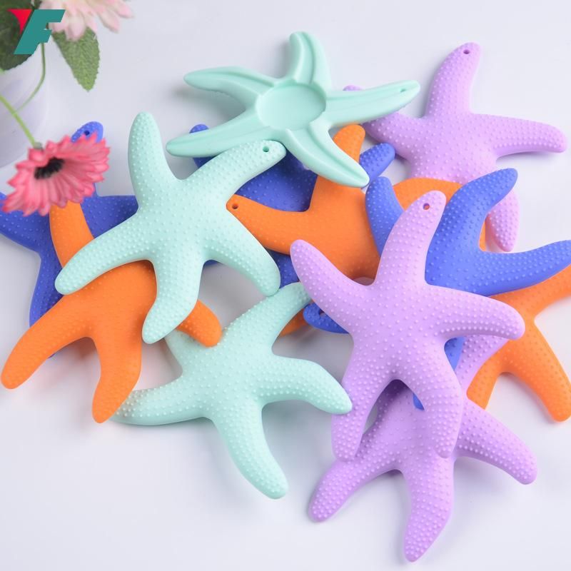 Starfish Baby Silicone Teether Kids Chewing Baby Teething 6A