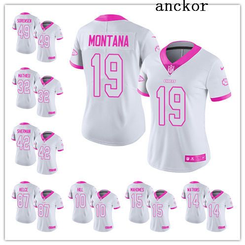 pink patrick mahomes jersey