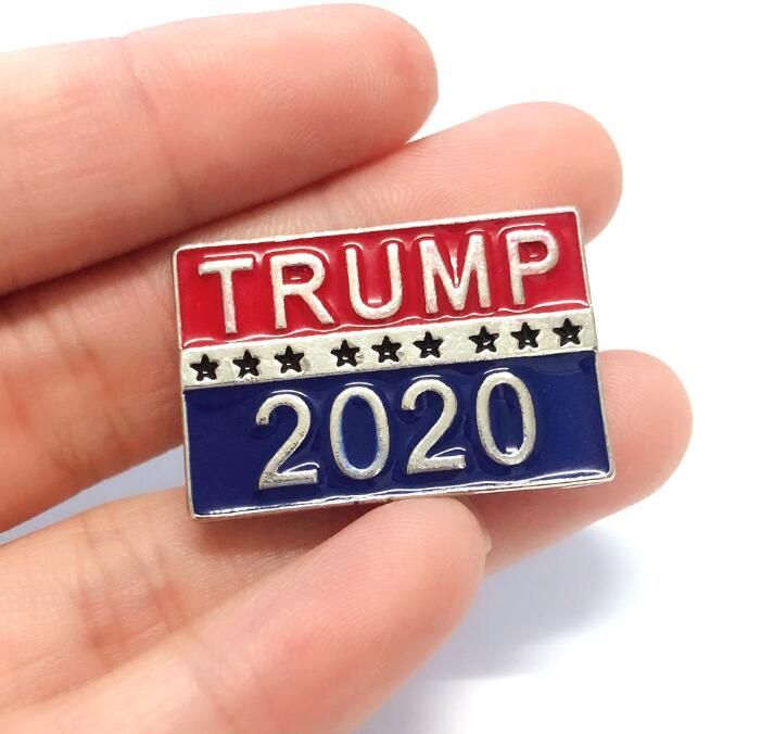 Erisl Donald Trump President 2020 Enamel Pin Badge Brooch Fashion Jewerly