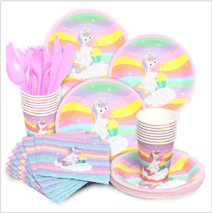 Rainbow Unicorn Birthday Party Decorations Rainbow Unicorn Birthday Party Decorations