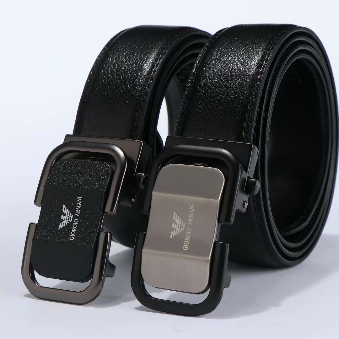 Wholesale Brand Belt Mens Belt Luxury Automatic Buckle Belts Genuine