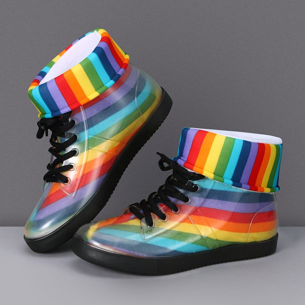 rainbow clearance boots