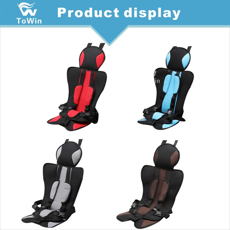 2019 Nuevo 0 6 Años De Edad Bebé Asiento Seguridad Portátil Del Coche Niños Trasero Pequeños Auto Protector Mat Estera Con