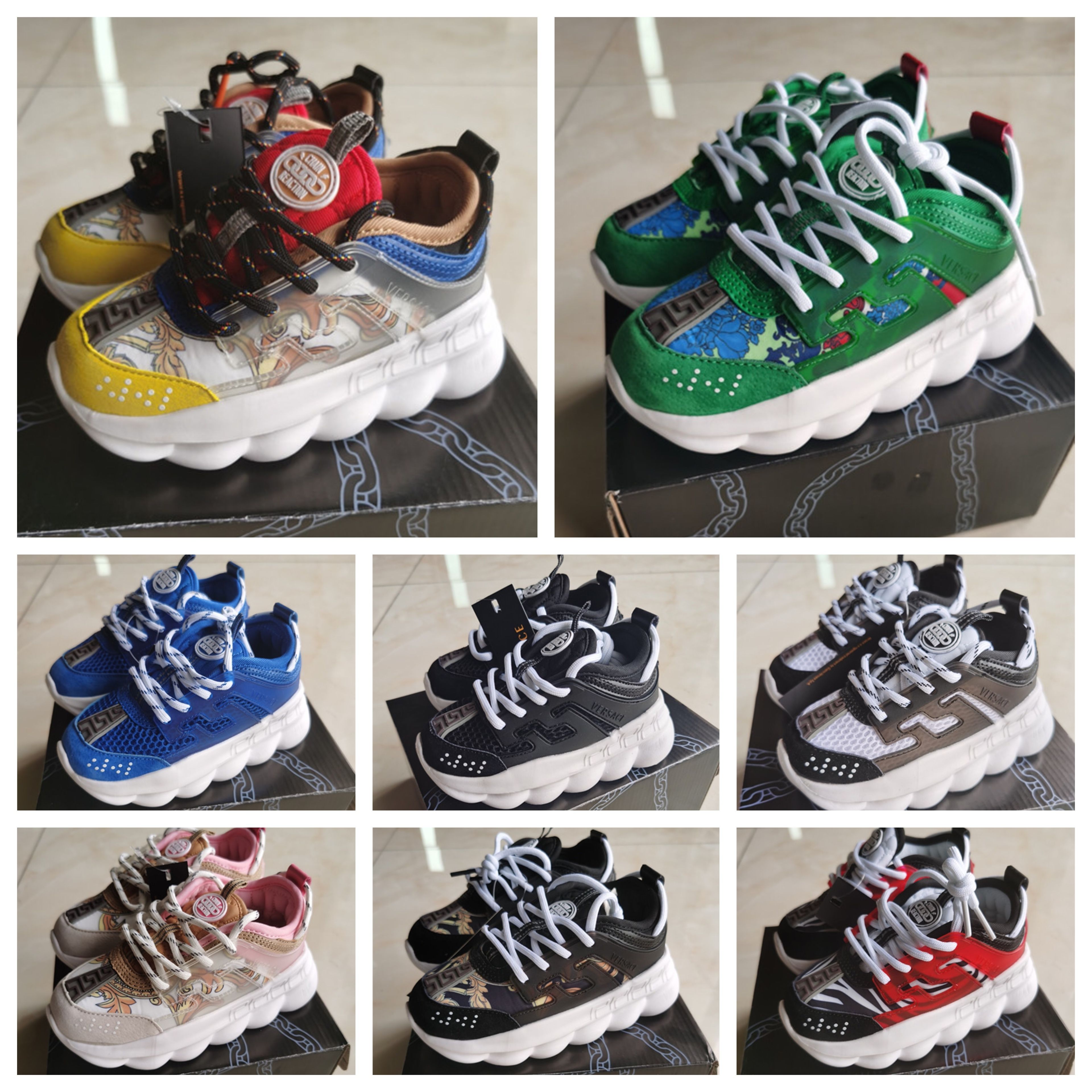 kids versace sneakers