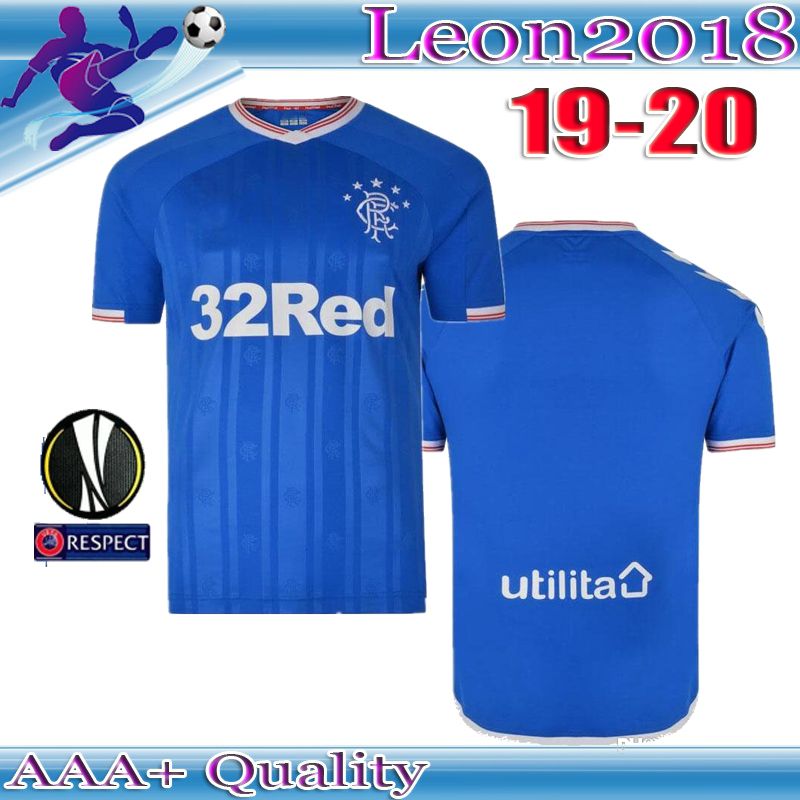 rangers home jersey color