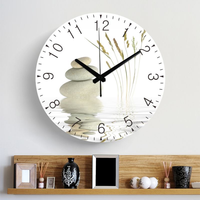 Large Wall Clock Modern Home Decoration 3d Decor Cls Living Room Silent New Year
