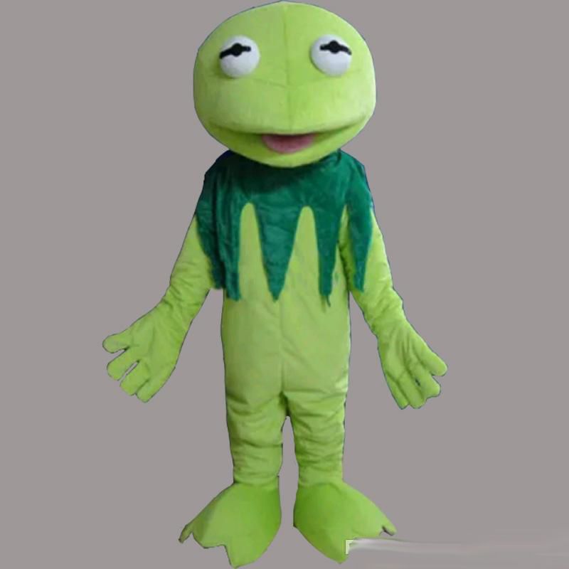 Professional Frog Mascot Costume Fancy Party Dress Halloween Carnival