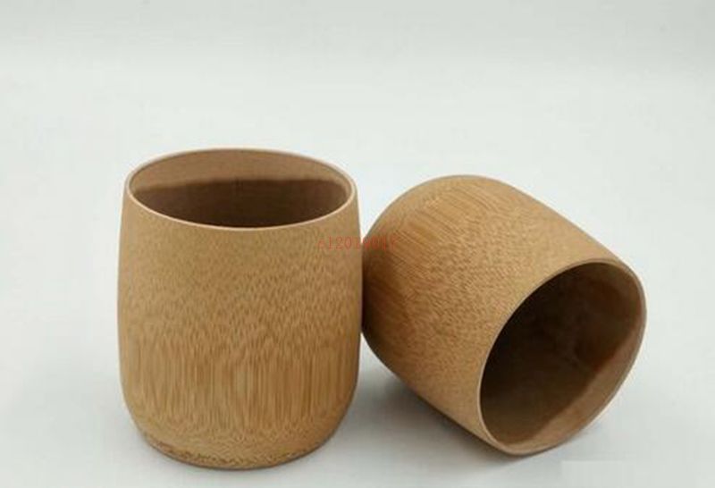 Carbonized Bamboo Cup Kung Fu Tea Accessories Handmade Natural Retro Styling Crafts Tea Cups