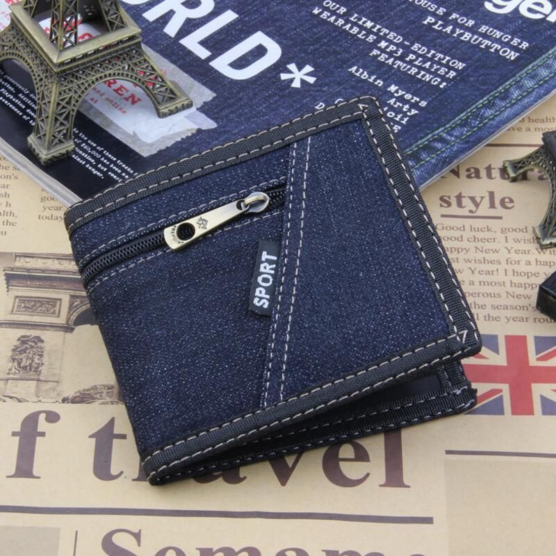 Mens Genuine Leather Wallet Utrathin Bifold Cash Card Coin Pocket Zip Soft Purse