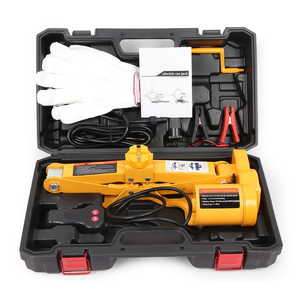 2019 12v Car Electric Jacks Tire Replacing Tool Hydraulic Floor