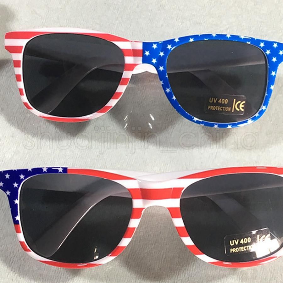 Children American Flag Sunglasses Fashion Woman Travel Beach Sunshade ...