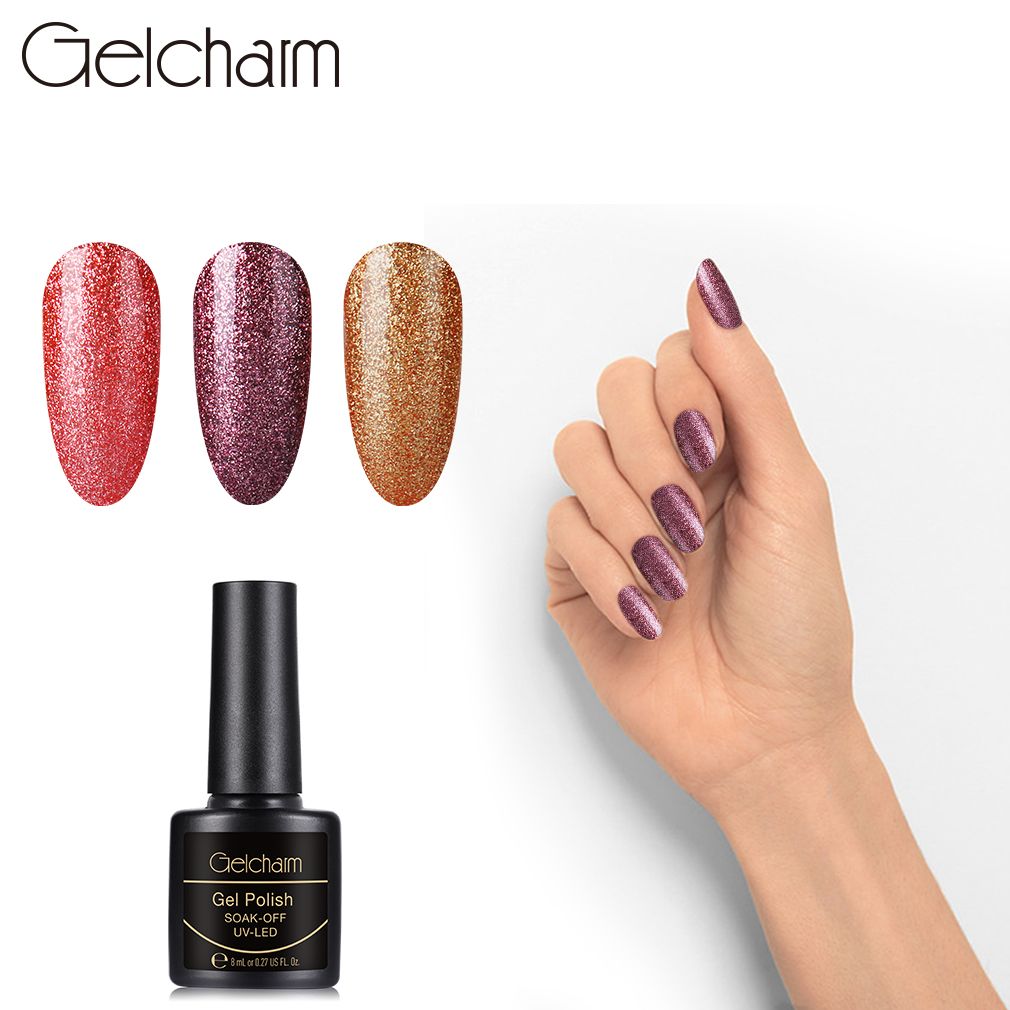 8ml Platinum Bling Nail Polish Uv Led Nail Gelpolish Stamping Paint