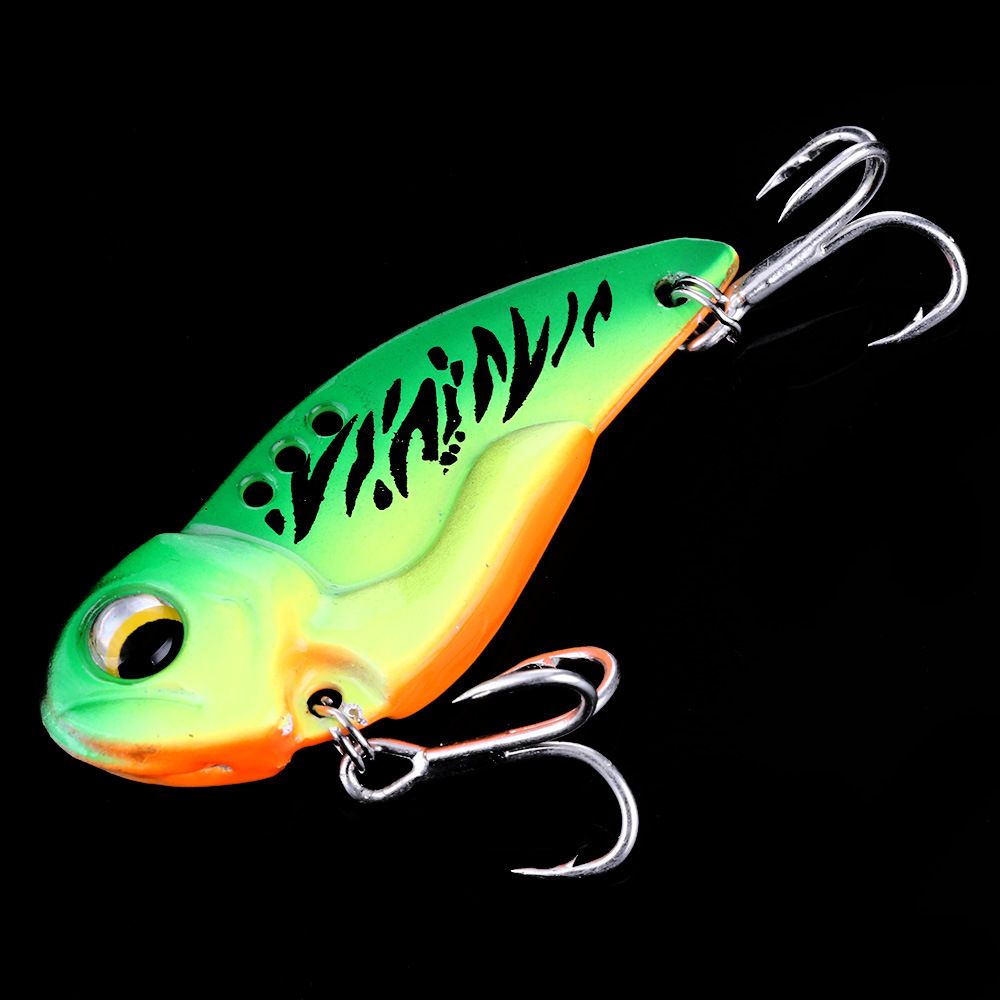 6* Metal VIB Fishing Lures Offshore Saltwater Crankbaits Jigs Tackle Hooks 5-20g