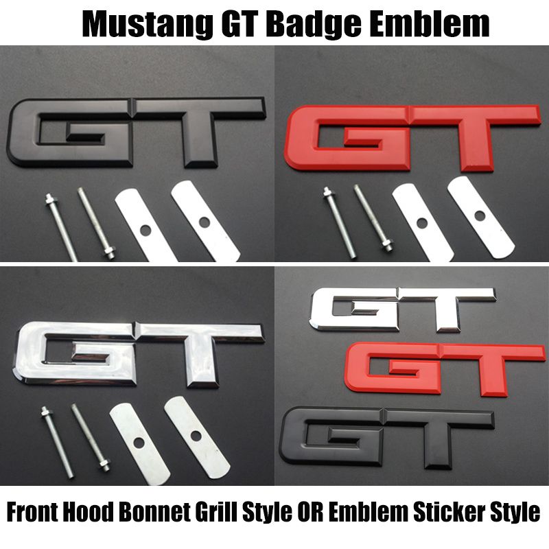 Custom Mustang Grille Emblems