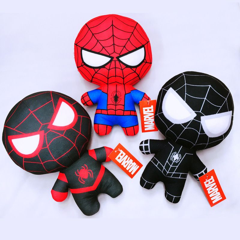 Cute Movie Superhero Spider-Man Action Figures Soft Plush Doll Kids Boy Girl Toy