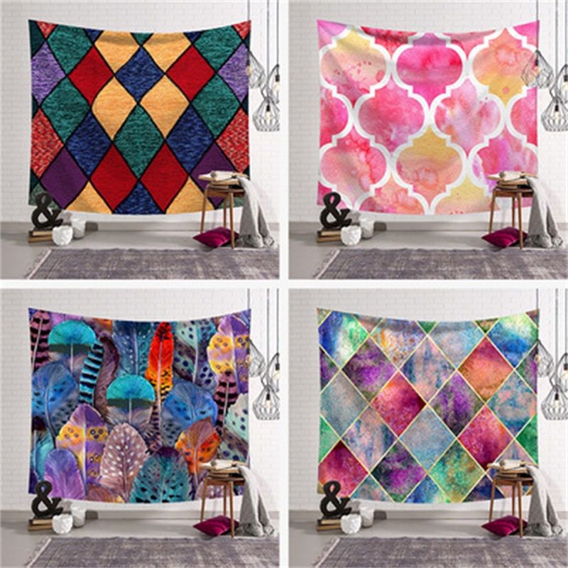 Hanging Wall Cloth Home Blanket Decorate Various Colours Sanding Colour