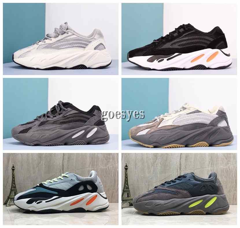 2019 kanye west 700 wave runner laufschuhe für herren damen Großhandel Adidas Yeezy 700 Designer 2019 Wave Runner 700 V2