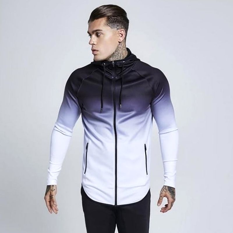 Hommes Hoodies Sweats Sweat-shirt à Capuche Fitness Gym Manteau Sport Tops Bodybuilding