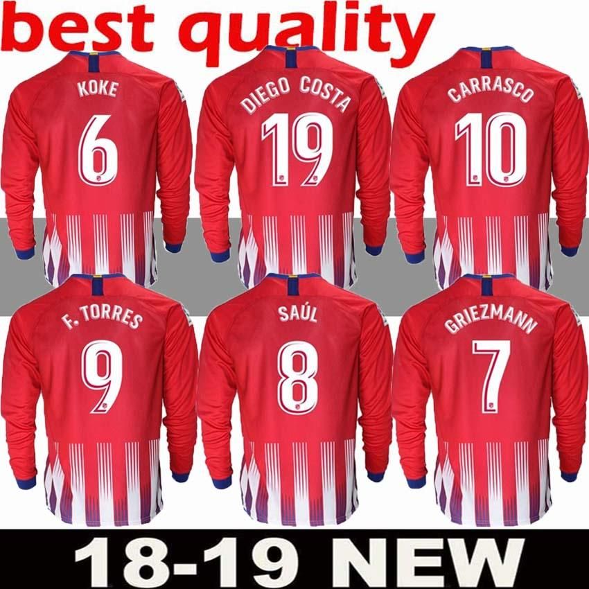 atletico madrid jersey griezmann long sleeve