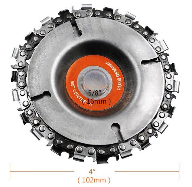 2021 Wood Slotted Sawblade For 4 Inch Angle Grinder Of Woodworking Chain Disc 5 Inch Cutting
