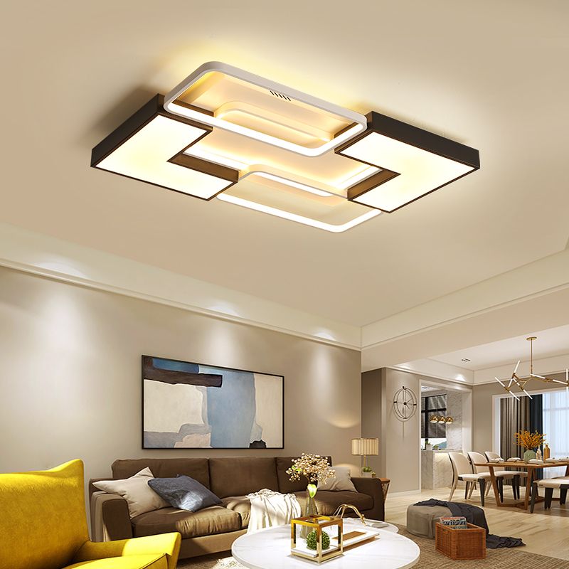 Großhandel Rechteck Deckenleuchte Led Lampe Für Wohnzimmer ... Großhandel Rechteck Deckenleuchte Led Lampe Für Wohnzimmer ...