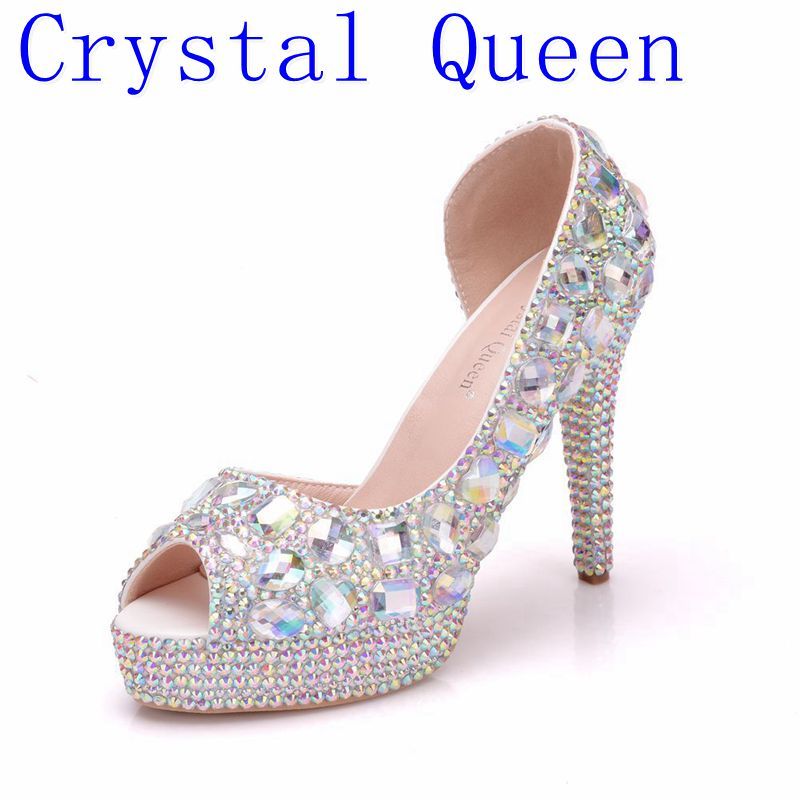 compre venta al por mayor zapatos de boda para mujer peep toe