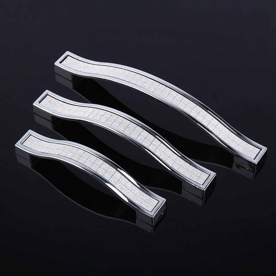 2020 96/128/160mm Crystal Furniture Handles Wardrobe Door Pulls Dresser