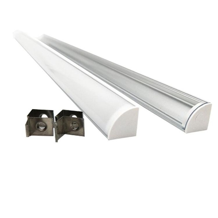 Großhandel 45 Grad Ecke Led Streifen Aluminium Profil Und V Typ Profil