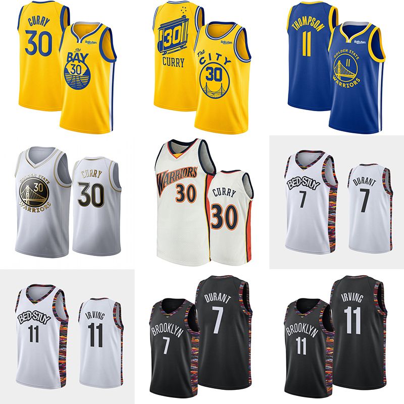 2020 Ncaa Stephen 30 Curry Klay 11 Thompson Jersey Kevin 7