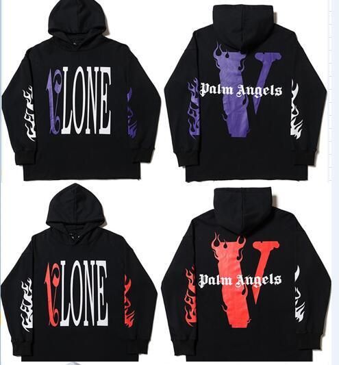 felpa vlone x palm angels