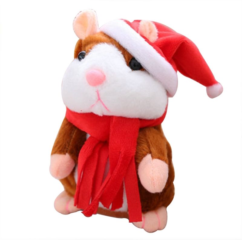 talking hamster christmas toy