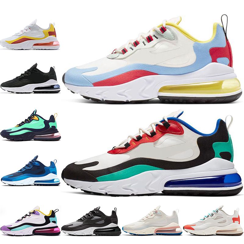 Nike air max 270 RCon calcetines 2019 Designer React Zapatos para correr para hombres mujeres BAUHAUS OPTICAL Beige Azul Void transpirable para hombre Nike air max 270 RCon calcetines 2019 Designer React Zapatos para correr para hombres mujeres BAUHAUS OPTICAL Beige Azul Void transpirable para hombre