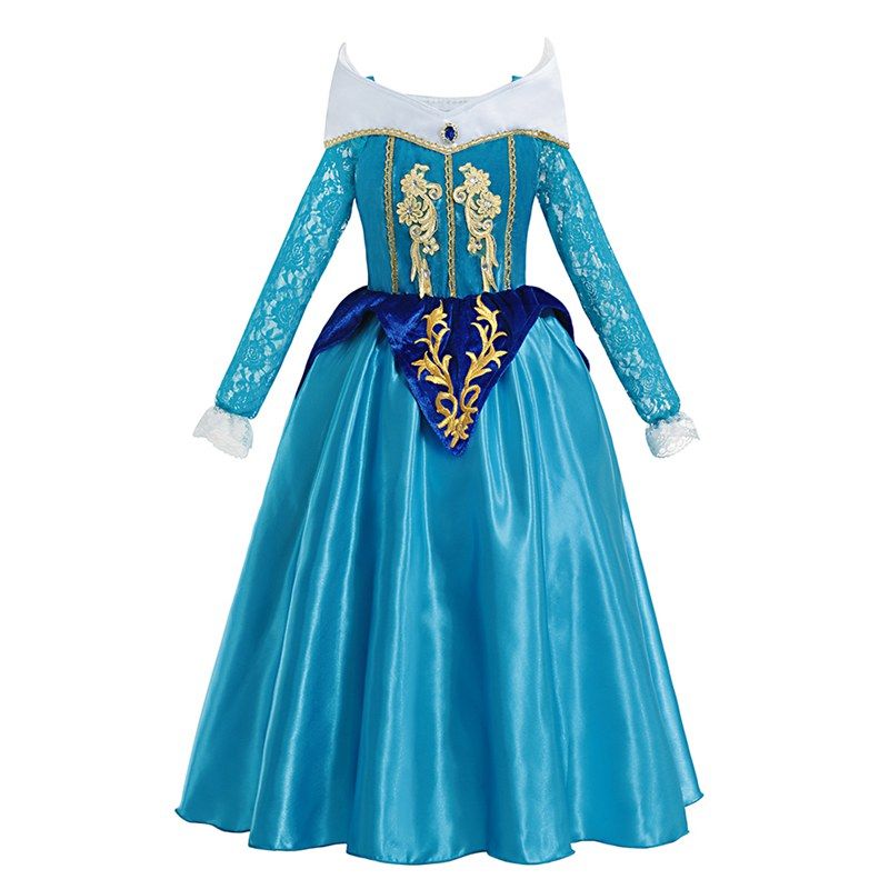 2019 Newborn Baby Kids Girls Princess Bowknot Demin Dress Party Pageant Dress WG